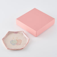 作家 森田みほ 六角ひな皿(B) 作家 森田みほ 陶磁器作家もの