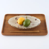 作家 大場紀穂子 吊し飾り楕円鉢