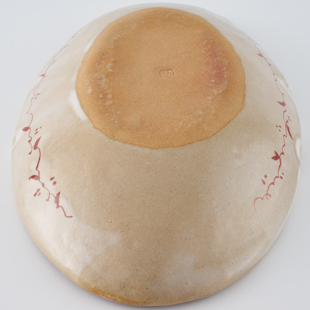 作家 大場紀穂子 松竹梅の楕円鉢