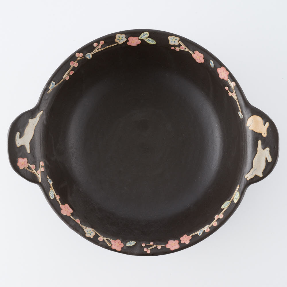 作家 大場紀穂子 土鍋 うさぎ