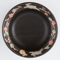 作家 大場紀穂子 グラタン皿 うさぎ 作家 大場紀穂子 陶磁器作家もの