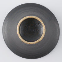 作家 児玉修治  朝顔bowl SS 黒 作家 児玉修治 陶磁器作家もの