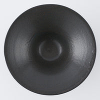 作家 児玉修治 朝顔bowl M 黒 作家 児玉修治 陶磁器作家もの