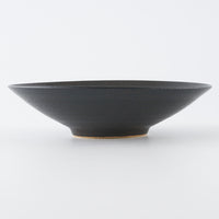 作家 児玉修治 フラットbowl 150 黒 作家 児玉修治 陶磁器作家もの