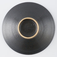 作家 児玉修治 フラットbowl 150 黒 作家 児玉修治 陶磁器作家もの