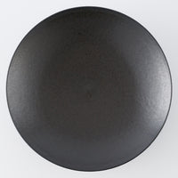 作家 児玉修治 フラットbowl 210 黒 作家 児玉修治 陶磁器作家もの