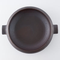 作家 児玉修治 平〇鍋 黒 作家 児玉修治 陶磁器作家もの