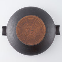 作家 児玉修治 平〇鍋 黒 作家 児玉修治 陶磁器作家もの