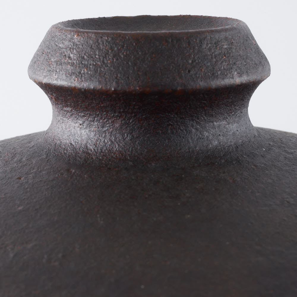 作家 児玉修治 平〇鍋 黒 作家 児玉修治 陶磁器作家もの