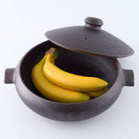 作家 児玉修治 平〇鍋 黒 作家 児玉修治 陶磁器作家もの