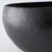 作家 児玉修治 大鉢(花器)黒 作家 児玉修治 陶磁器作家もの