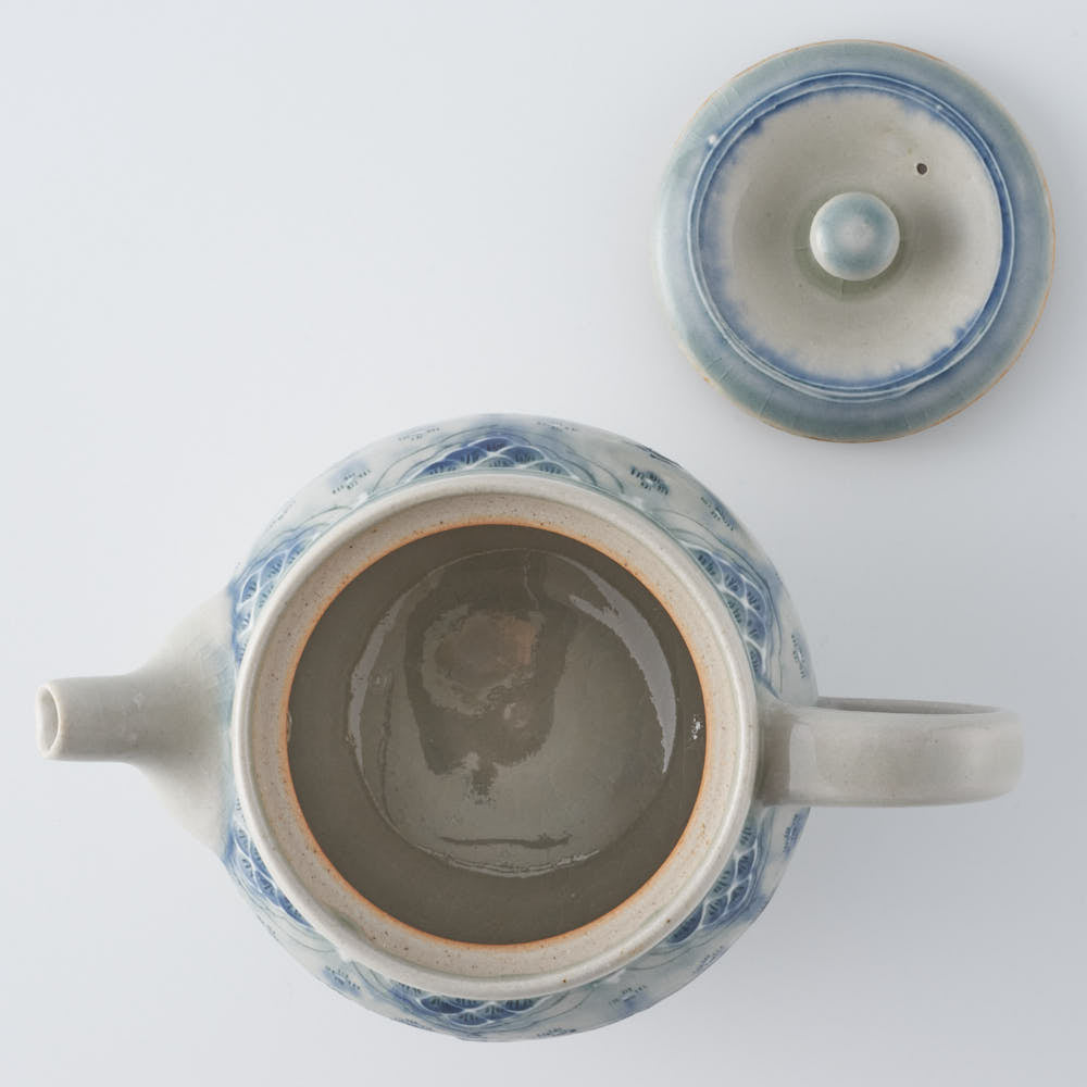 作家 小國美智子 小紋ポット 作家 小國美智子 陶磁器作家もの