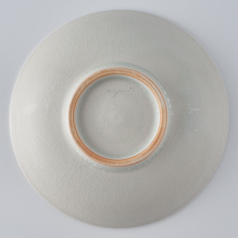 作家 小國美智子 イッチン小紋小皿 作家 小國美智子 陶磁器作家もの