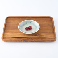 作家 小國美智子 イッチン小紋小皿 作家 小國美智子 陶磁器作家もの