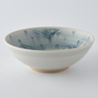 作家 小國美智子 イッチン小紋小鉢 作家 小國美智子 陶磁器作家もの