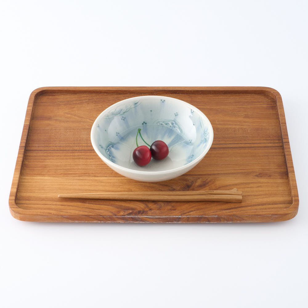 作家 小國美智子 イッチン小紋小鉢 作家 小國美智子 陶磁器作家もの