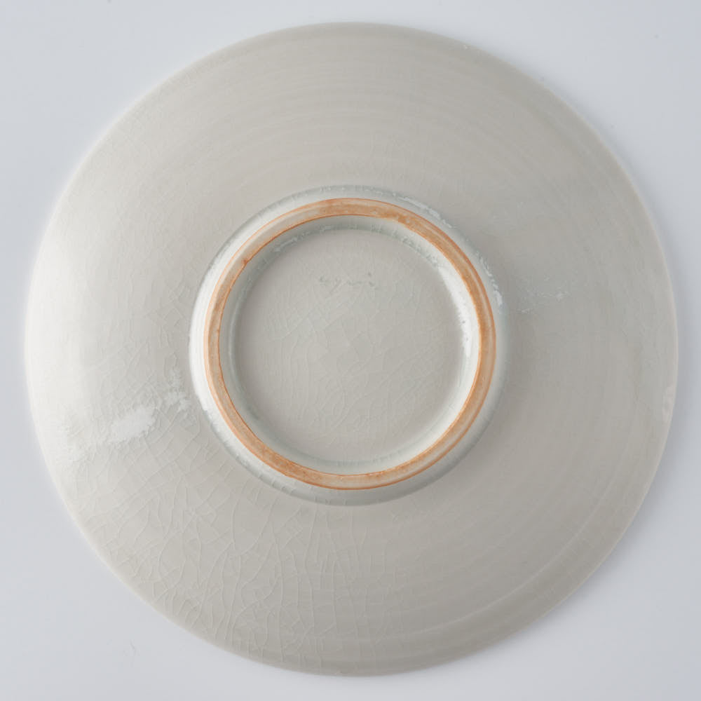 作家 小國美智子 イッチン小紋5寸皿 作家 小國美智子 陶磁器作家もの