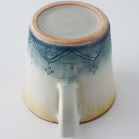 作家 小國美智子 イッチン小紋マグ 作家 小國美智子 陶磁器作家もの