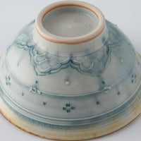 作家 小國美智子 イッチン小紋めし碗 作家 小國美智子 陶磁器作家もの