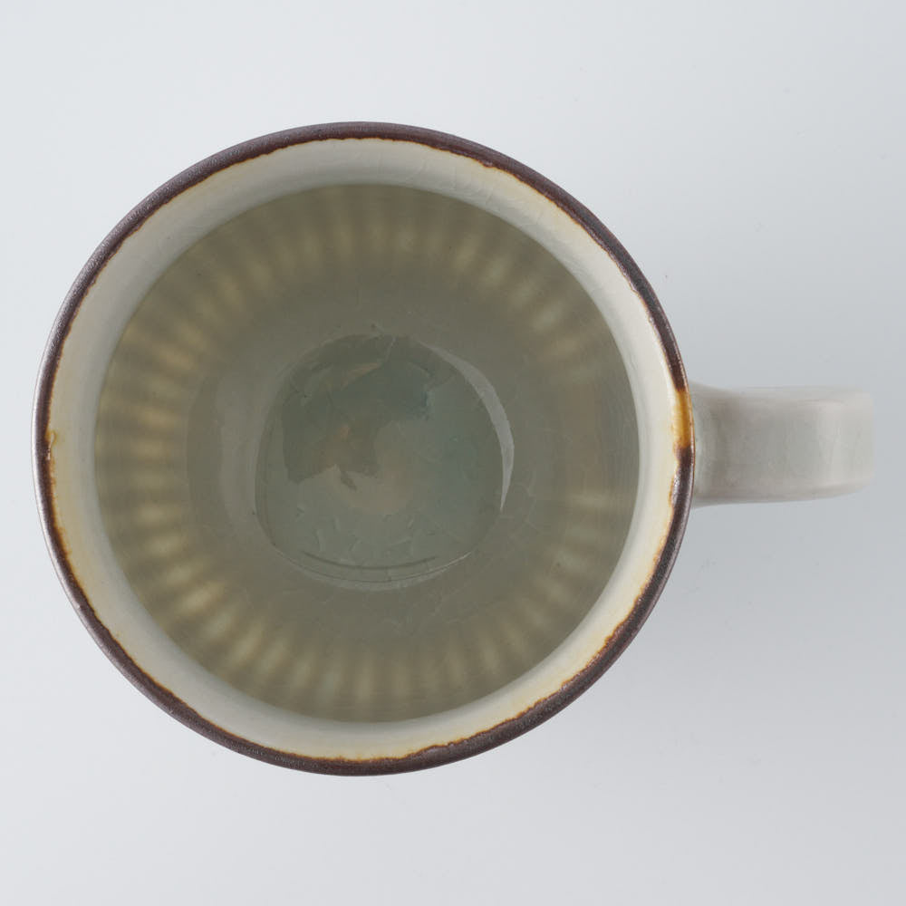 作家 小國美智子 マグ(小紋) 作家 小國美智子 陶磁器作家もの