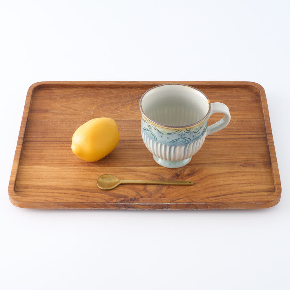 作家 小國美智子 マグ(小紋) 作家 小國美智子 陶磁器作家もの