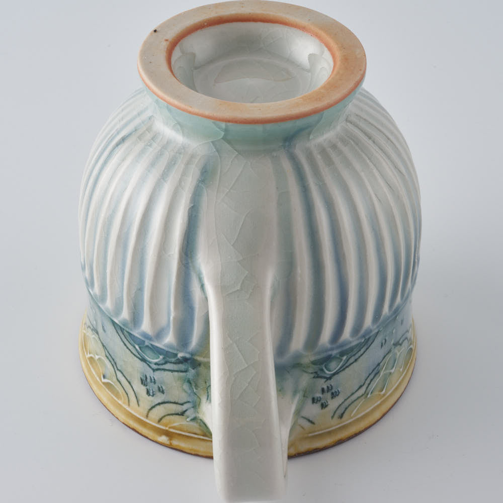 作家 小國美智子 マグ(小紋) 作家 小國美智子 陶磁器作家もの