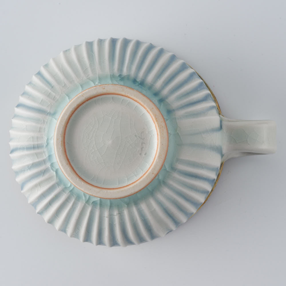 作家 小國美智子 スープカップ(小紋) 作家 小國美智子 陶磁器作家もの