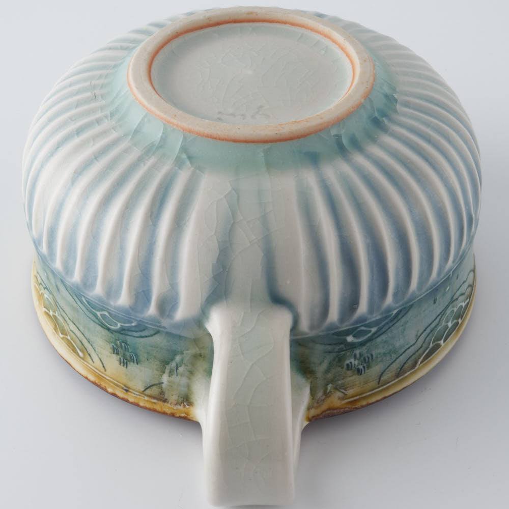 作家 小國美智子 スープカップ(小紋) 作家 小國美智子 陶磁器作家もの