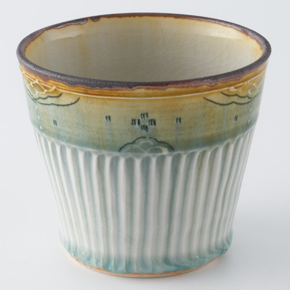 作家 小國美智子 フリーカップ(小紋) 作家 小國美智子 陶磁器作家もの