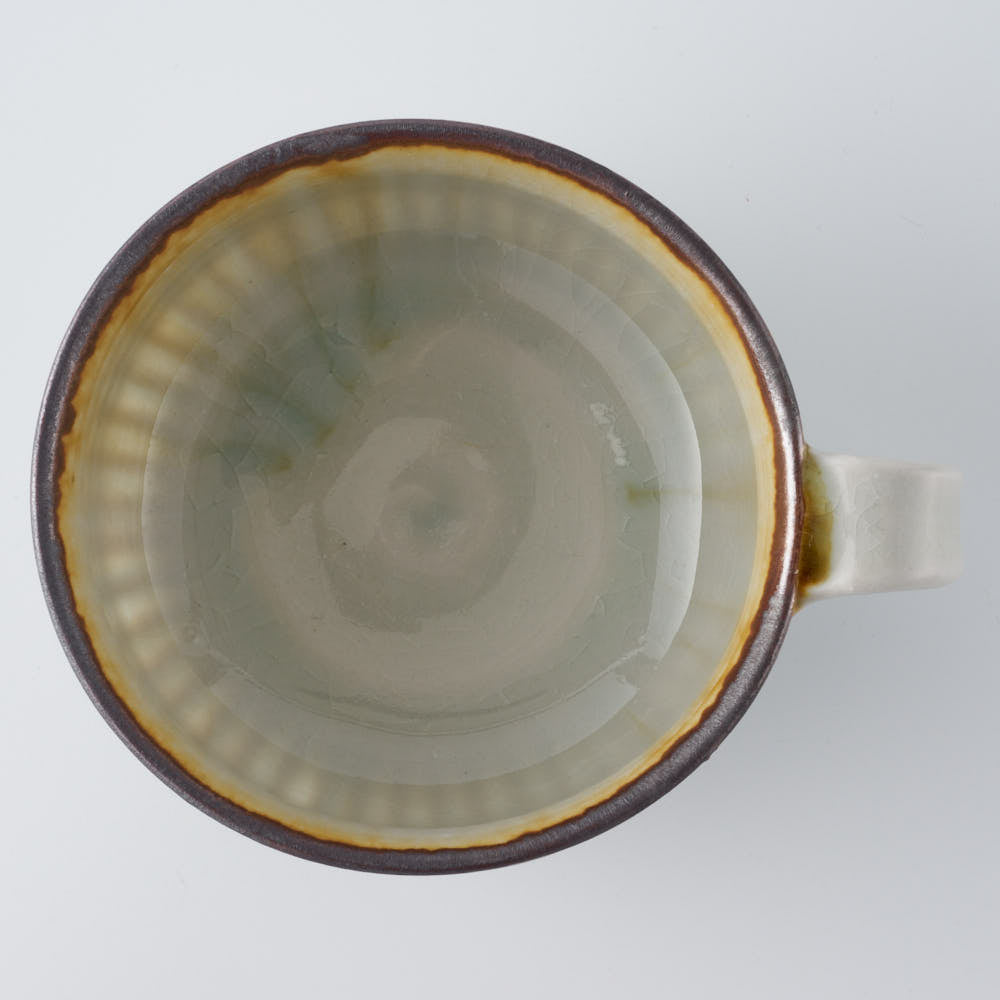 作家 小國美智子 スープカップ(七宝) 作家 小國美智子 陶磁器作家もの