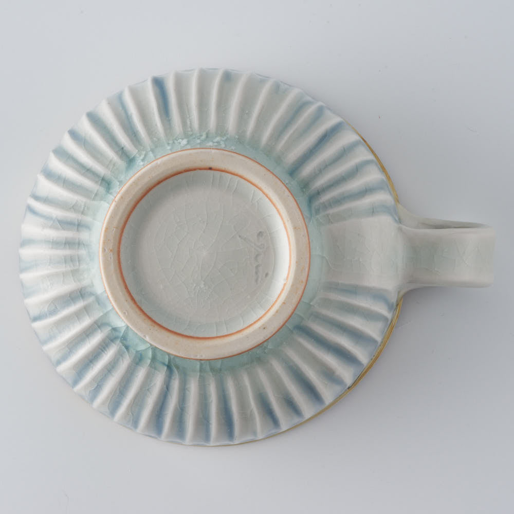 作家 小國美智子 スープカップ(七宝) 作家 小國美智子 陶磁器作家もの