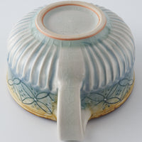 作家 小國美智子 スープカップ(七宝) 作家 小國美智子 陶磁器作家もの