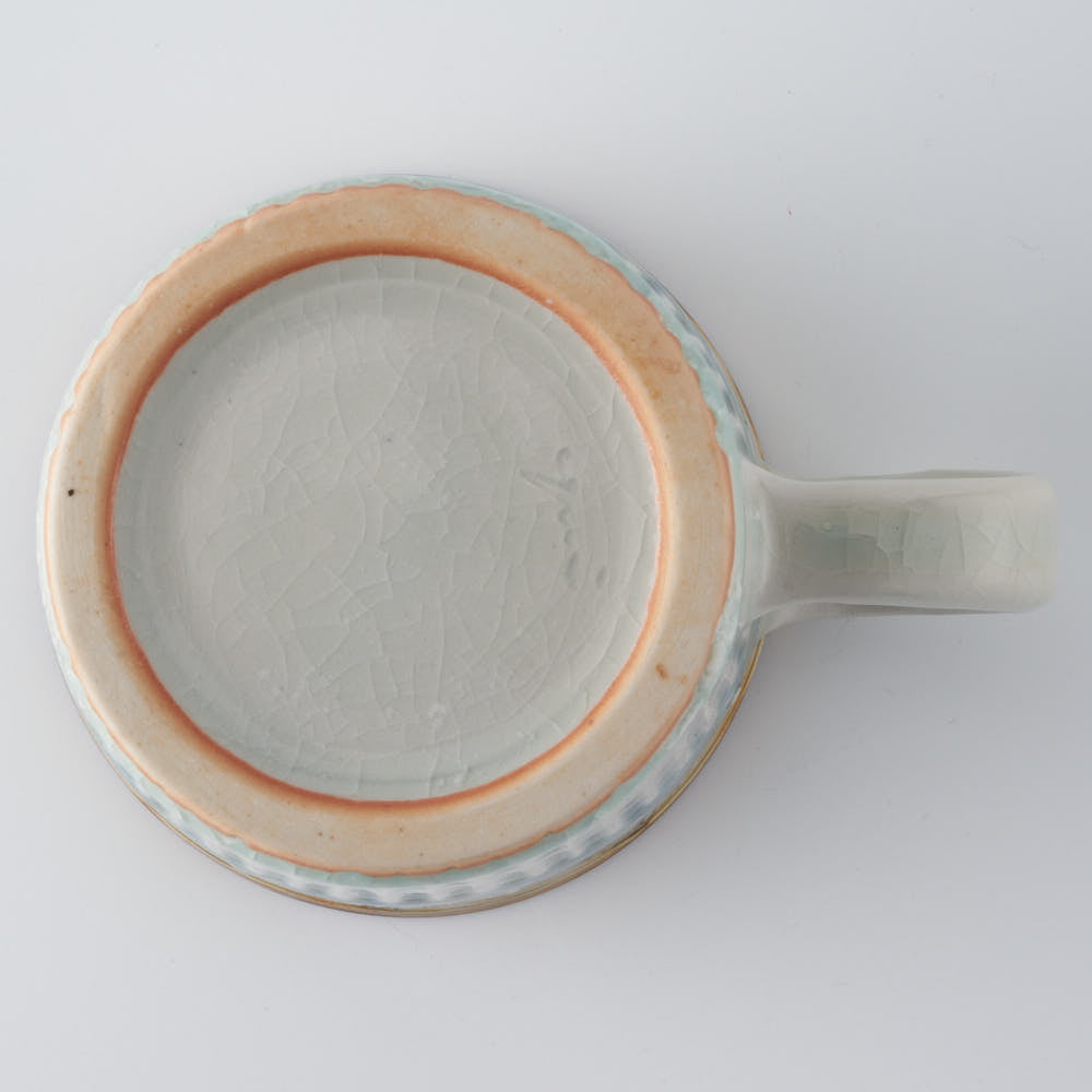 作家 小國美智子 筒マグ(七宝) 作家 小國美智子 陶磁器作家もの