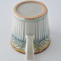 作家 小國美智子 筒マグ(七宝) 作家 小國美智子 陶磁器作家もの