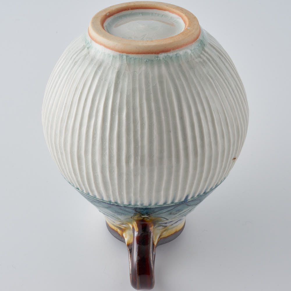 作家 小國美智子 刻文花器 作家 小國美智子 陶磁器作家もの