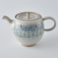 作家 小國美智子 イッチン小紋ポット 作家 小國美智子 陶磁器作家もの