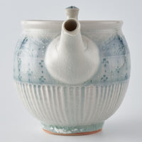 作家 小國美智子 イッチン小紋ポット 作家 小國美智子 陶磁器作家もの