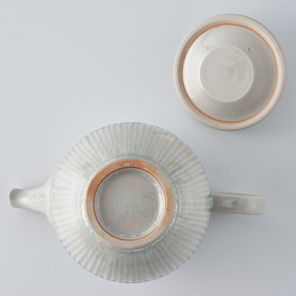 作家 小國美智子 イッチン小紋ポット 作家 小國美智子 陶磁器作家もの