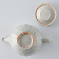 作家 小國美智子 イッチン小紋ポット 作家 小國美智子 陶磁器作家もの