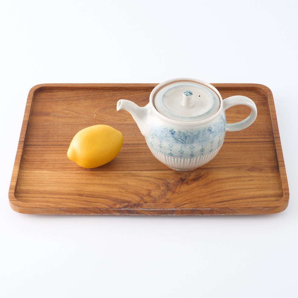 作家 小國美智子 イッチン小紋ポット 作家 小國美智子 陶磁器作家もの