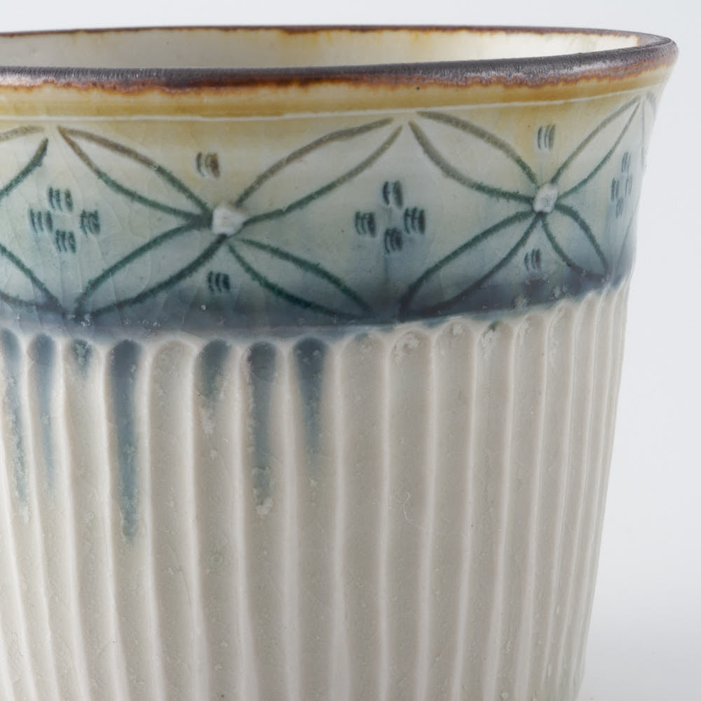 作家 小國美智子 フリーカップ (七宝) 作家 小國美智子 陶磁器作家もの