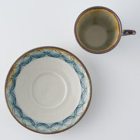 作家 小國美智子 デミタスカップ(蝶) 作家 小國美智子 陶磁器作家もの