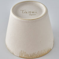 美濃焼 Taisei. マカロンカップ 黄×濃グレー 美濃焼 Taisei. 美濃焼