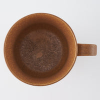 yoshida pottery 玉脚コーヒーカップ さびいろこはく yoshida pottery 陶磁器作家もの