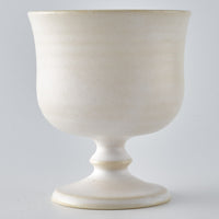 yoshida pottery 玉脚アイスカップ アンティークホワイト yoshida pottery 陶磁器作家もの