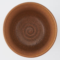yoshida pottery 玉脚アイスカップ さびいろこはく yoshida pottery 陶磁器作家もの