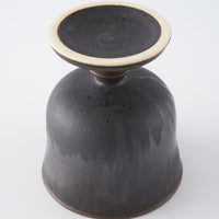 yoshida pottery 玉脚アイスカップ さびいろすす yoshida pottery 陶磁器作家もの