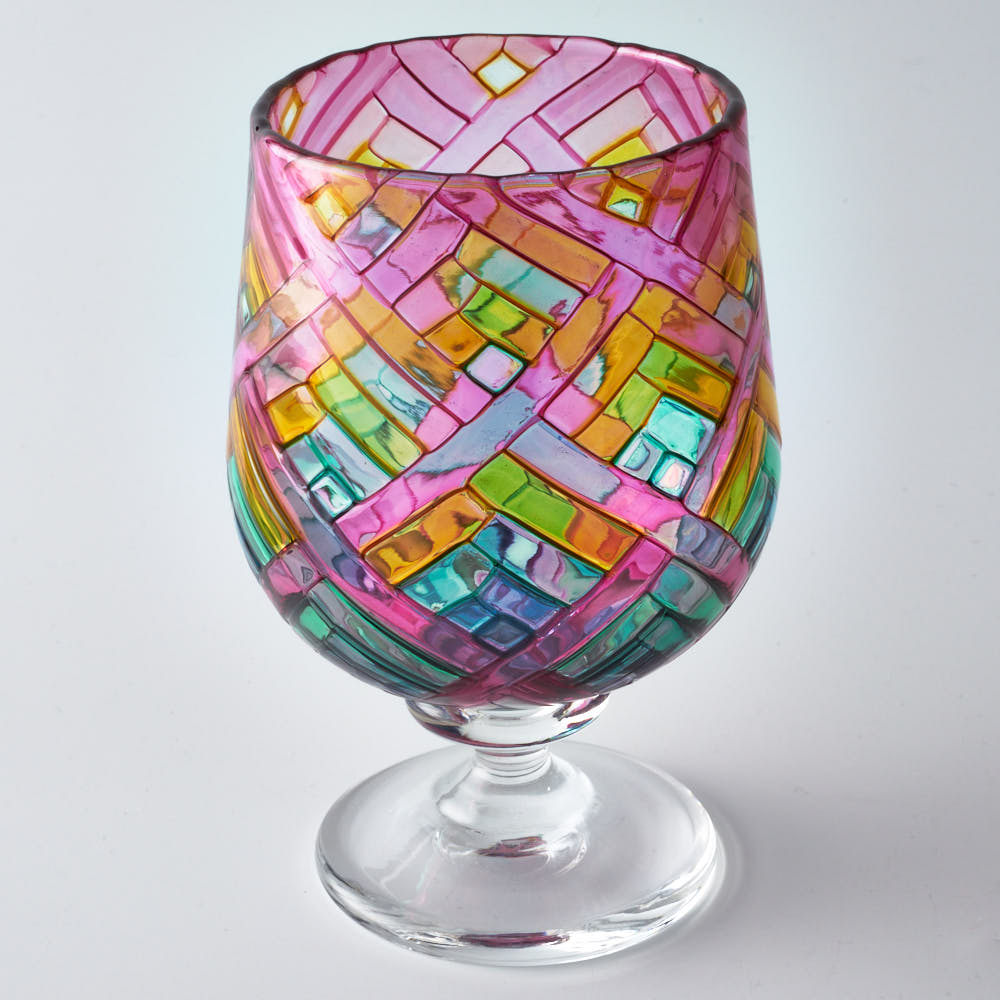 ガラス作家 林あゆみ The evening star ゴブレット ¥24,200 大人の焼き物