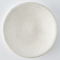 作家 フルカワゲンゴ 丸浅鉢 白 作家 フルカワゲンゴ 陶磁器作家もの