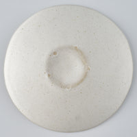 作家 フルカワゲンゴ 丸浅鉢 白 作家 フルカワゲンゴ 陶磁器作家もの